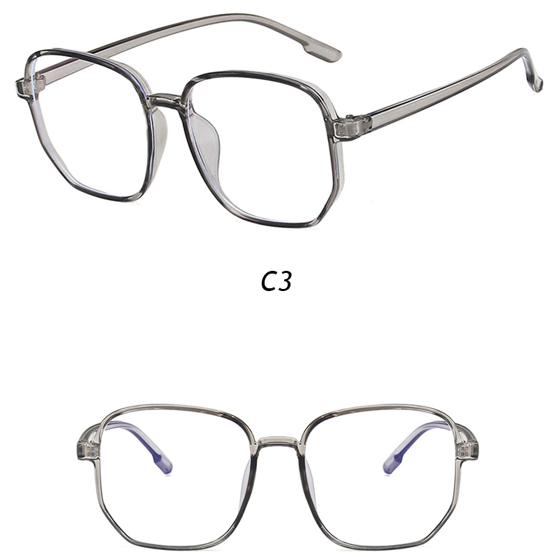 Mắt Kính Gọng Nhựa Chống Tia Xanh Dương Phong Cách Hàn Quốc