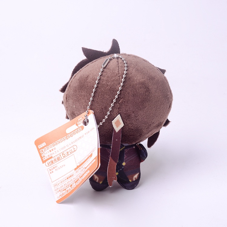 Genshin Impact Tartaglia Zhong Li Fischl Traveler Móc Khóa Hình Thú Nhồi Bông 10CM Dễ Thương