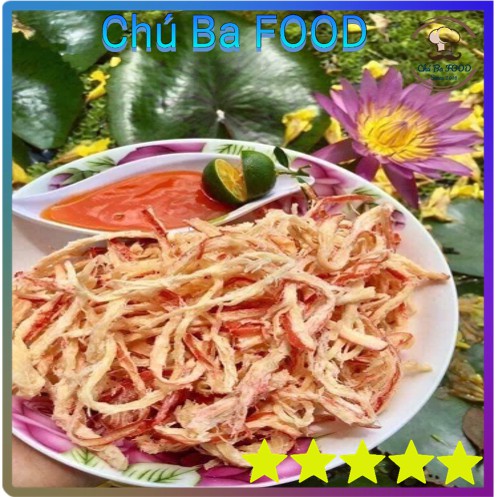 250G 🦑Mực Hấp Dừa Xé Sợi🦑 Chú Ba FOOD | Mực thật - Mềm, Dai, Ngon, Chất lượng | BigBuy360 - bigbuy360.vn
