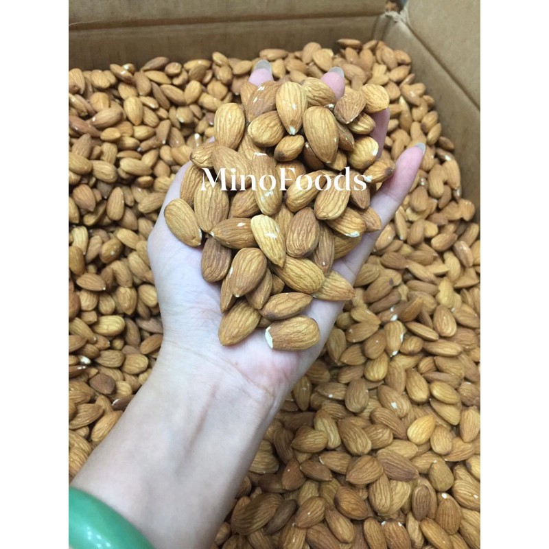 (500gr) Hạnh nhân rang vị tự nhiên không chất bảo quản