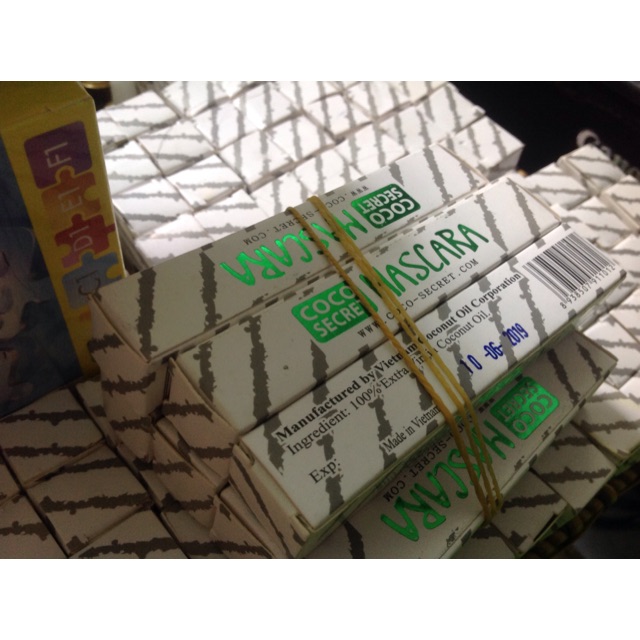 (2024) Sỉ 20 mascara coco secret - Mascara dầu dừa Coco-secret làm dài và dày mi