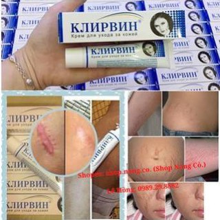 [Chính Hãng] Kem Sẹo Nga Klirvin - Xóa sẹo, thâm, rạn da... Giúp phục hồi các tổn thương trên da, thúc đẩy tái tạo da
