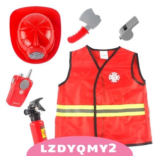 Bộ Đồ Hóa Trang Lính Cứu Hỏa Độc Đáo Cho Bé