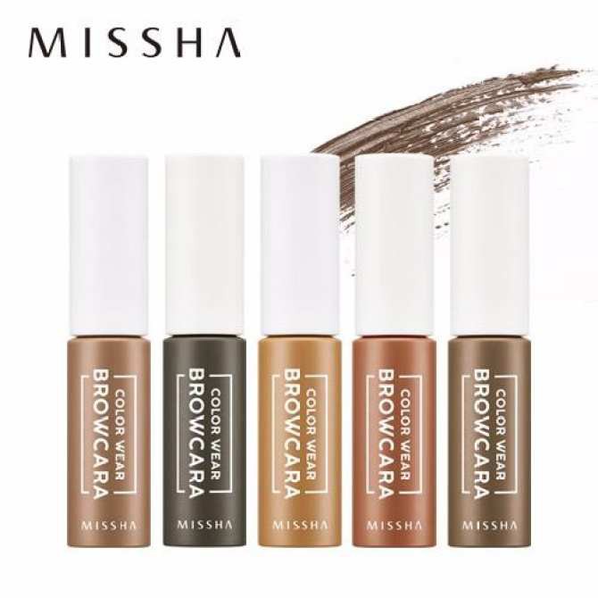 Mascara Lông Mày Missha Color Wear Browcara