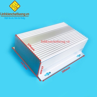 Hộp nhôm 200x120x61mm có tai