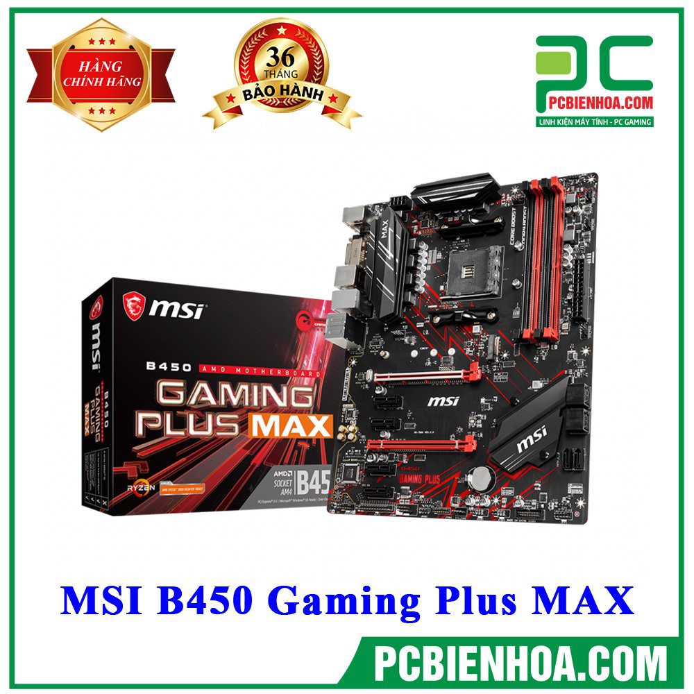 Mainboard MSI B450 GAMMING PLUS MAX