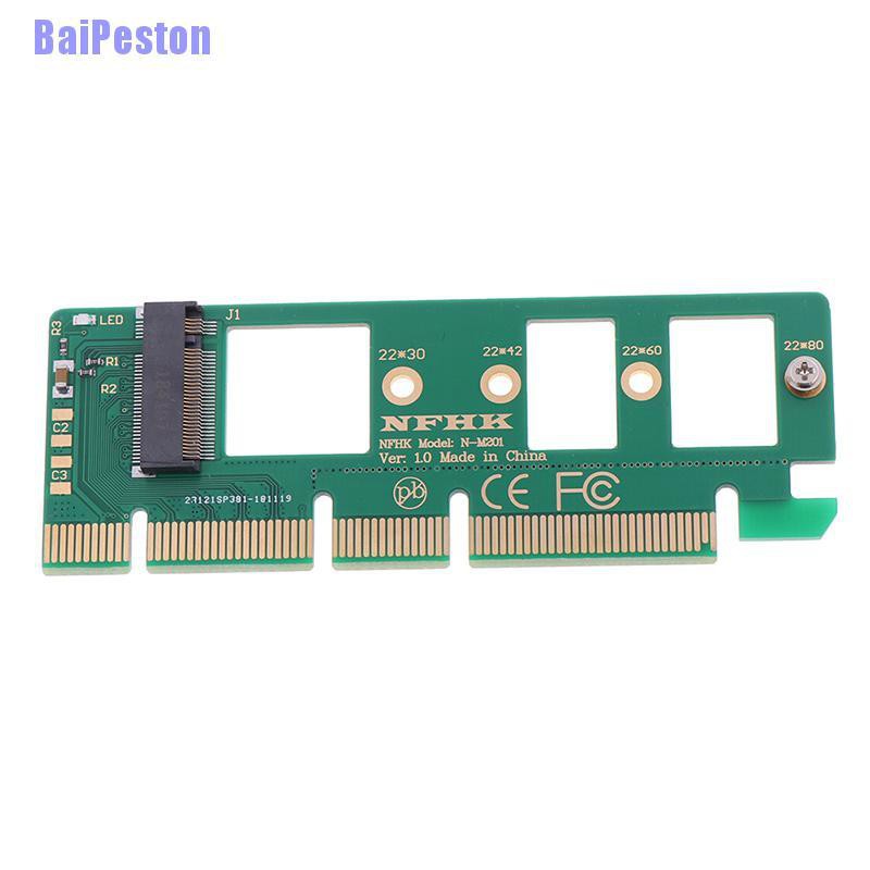 Thẻ Chuyển Đổi Baipeston Nvme M.2 Ngff Ssd Sang Pci-e Pci Express 3.0 16x X4