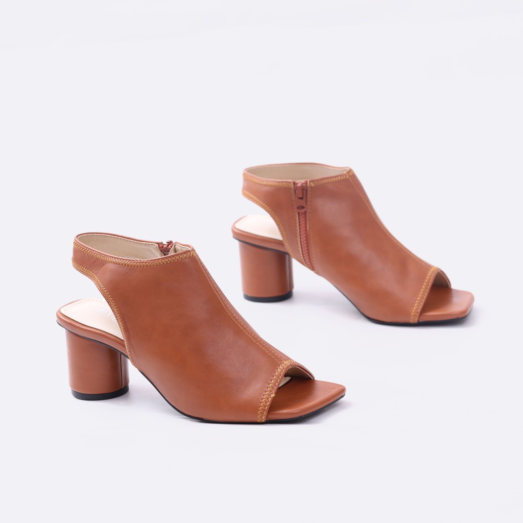 Giày Giả Boot Sapo 5cm Đế Tròn Pixie X640