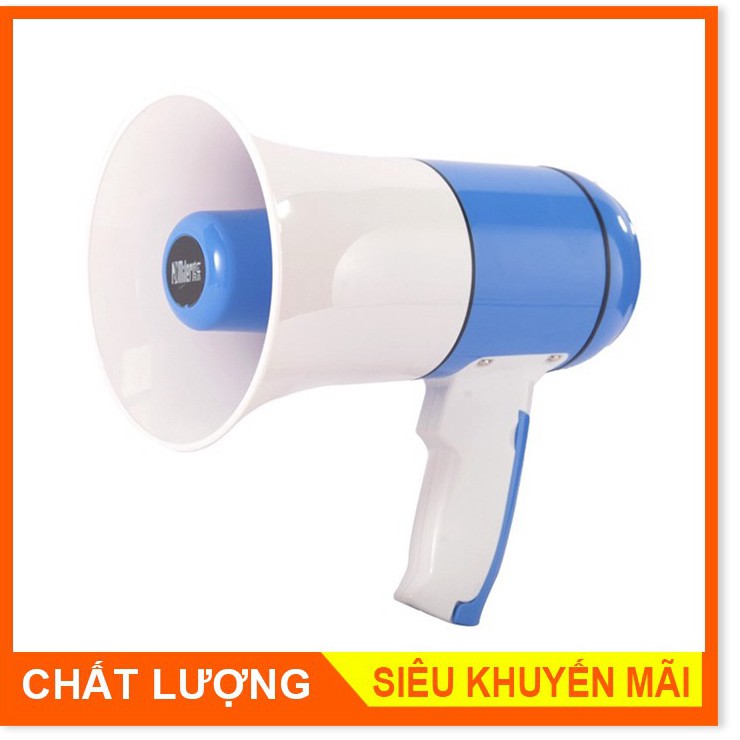 Loa Phóng Thanh Pin Sạc Cầm Tay  Megaphone MS16-003 Có Khe Cắn USB, Ghi Âm Phát Lại