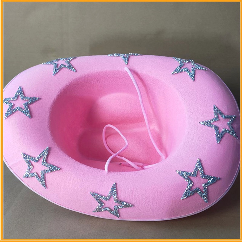 Mũ Cao Bồi Đính Đá Lấp Lánh Cho Nữ