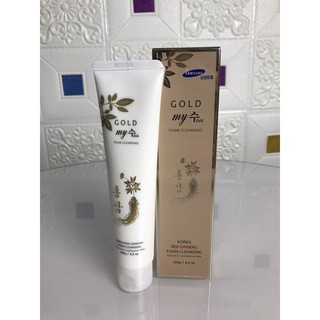 Sữa Rửa Mặt Hồng Sâm Đỏ My Gold 130ml.