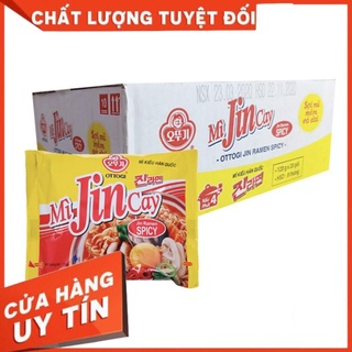 (SIÊU RẺ) (DEAL XỊN- GIÁ RẺ) New -  Thùng 20 gói mì Jin Ramen cay Ottogi 120g - Siêu hot.