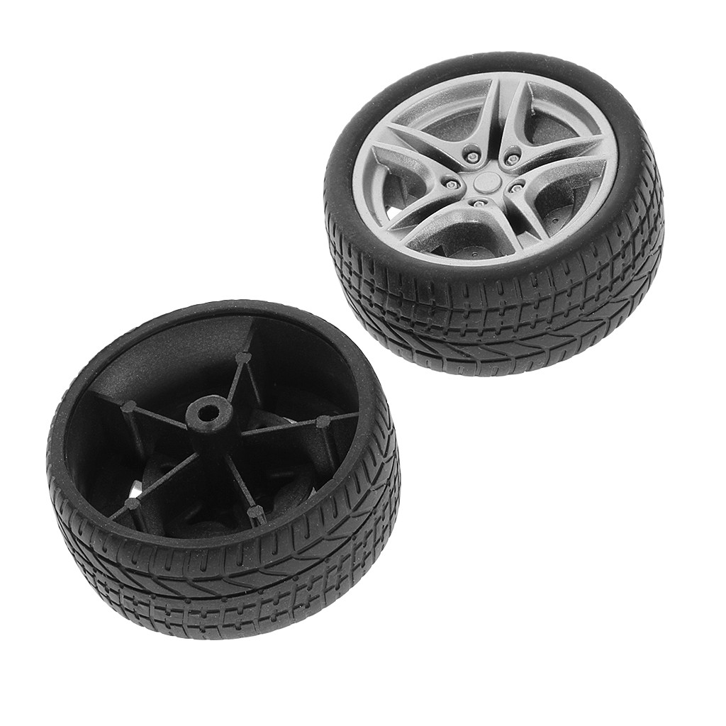 Bộ 4 bánh xe đồ chơi 48mm