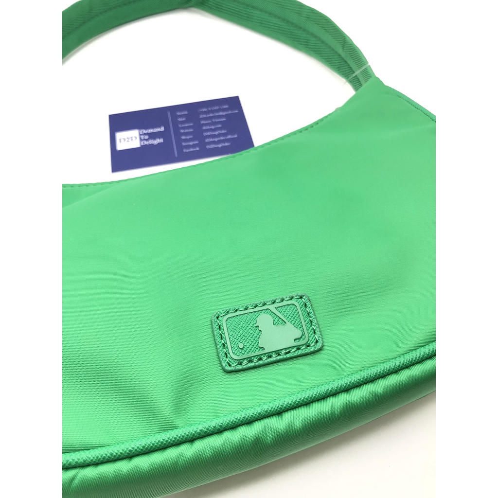 Túi Đeo Vai Bán Nguyệt M.L.B Nylon Hobo Bag Season 2022