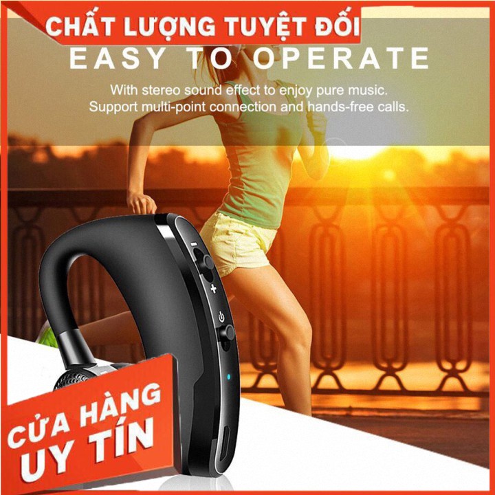 Tai Nghe Bluetooth V9 Cao Cấp Gọn Đẹp