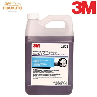 ( CHÍNH HÃNG ) Dung Dịch Vệ Sinh Mâm Vành 3M Heavy Duty Wheel Cleaner 38374 - 3.78L | Hibuauto