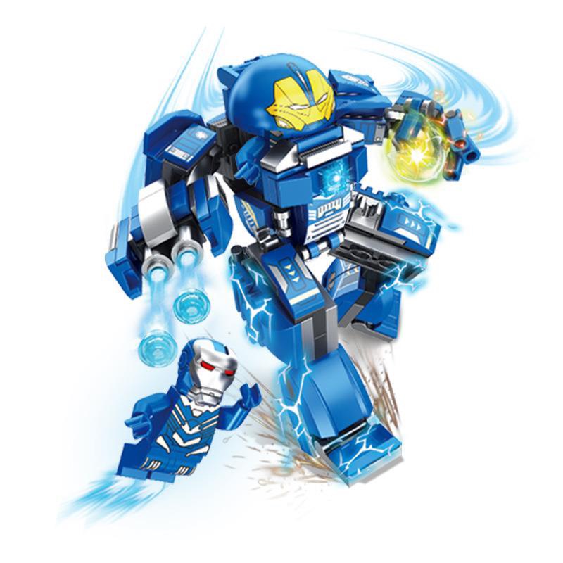 Bộ đồ chơi xếp hình Legoo biệt đội Iron Man mecha