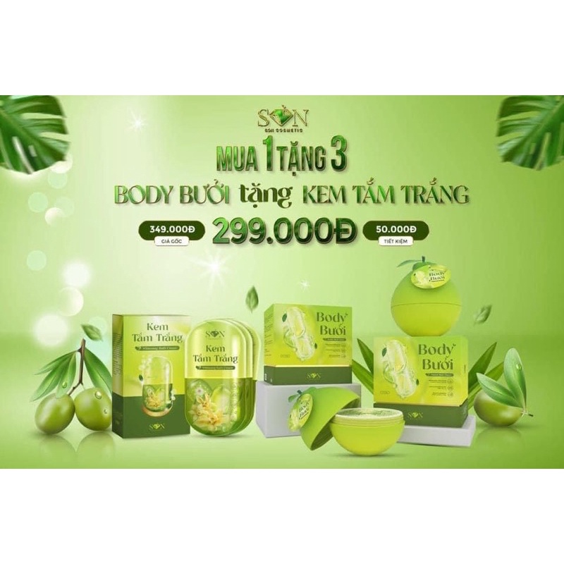 KEM CỐT BƯỞI SIÊU BẬT TON.E SON