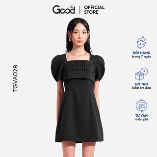  Váy Ôm Suông Nhún Cổ The Good/Gerbera Dress