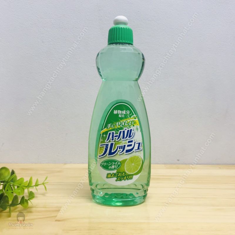 [Đồng giá 33k] Nước rửa chén hương chanh Papai 600ml hữu cơ không gây dị ứng Nhật Bản