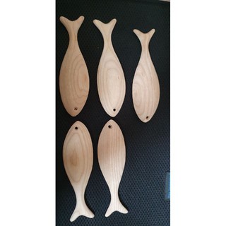 Combo 20 cá gỗ size nhỏ dài 9cm