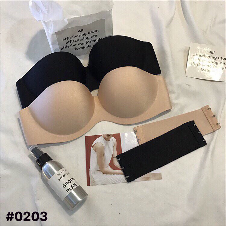 Áo Ngực Su Đúc Không Dây, Cúp Ngang, Nâng Ngực, Siêu Mềm Mịn - AS14 - S1 | BigBuy360 - bigbuy360.vn