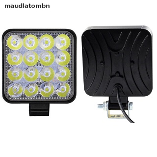 Thanh đèn sương mù 16 bóng led 12v/24v 48w cho xe hơi
