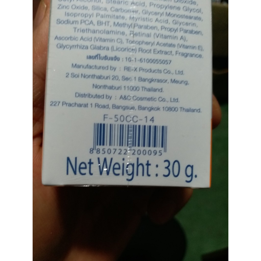 Kem chống nắng uv 50 thái lan