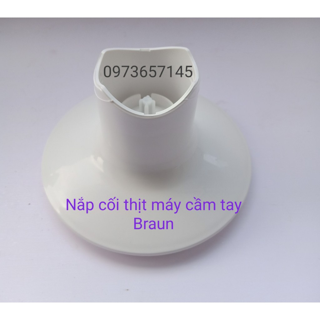 Nắp cốc xay thịt BRAUN 500ml  350ml- - Phụ kiện máy xay, máy ép giá rẻ