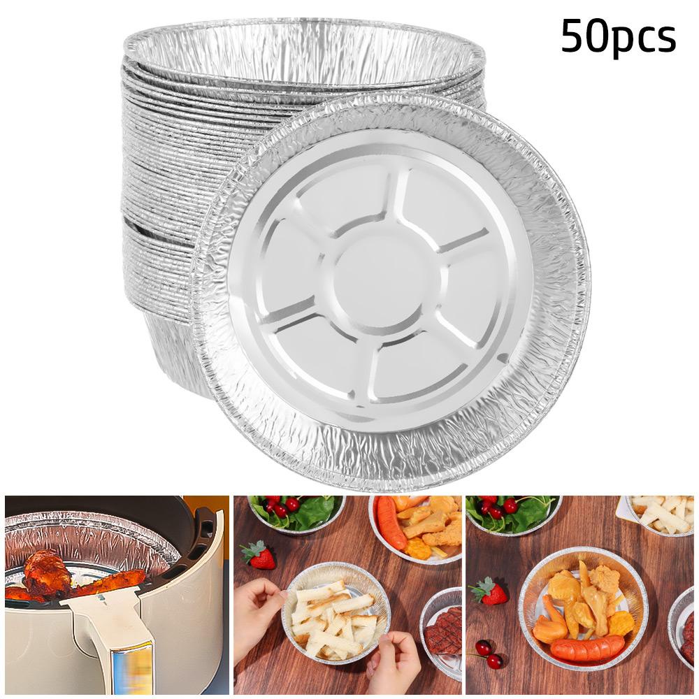 Set 50 Tấm Thiếc Chống Dính Dùng Nướng Bánh Tiện Dụng