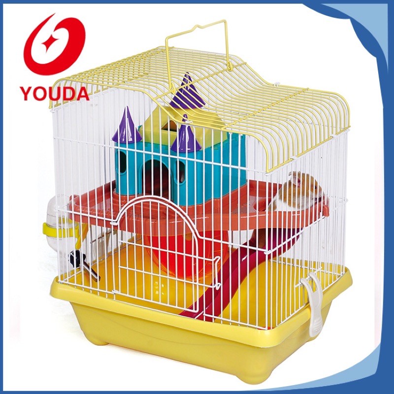 Lồng lâu đài (size trung). Lồng nuôi hamster. Lồng hãng Yoda- Fullbox