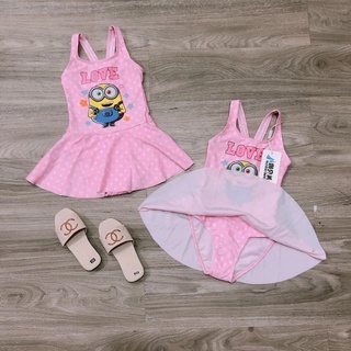 Bikini liền thân váy Minion