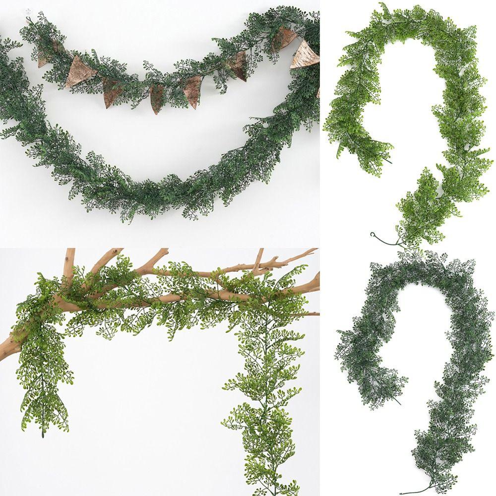 Vòng Hoa Thường Xuân Giả Dùng Trang Trí Nhà Cửa DIY