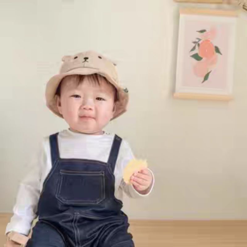 mũ cho bé, mũ lưỡi trai cho bé, mũ tai gấu cho bé size dưới 10th hàng xuất
