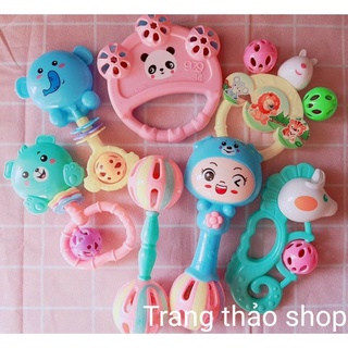 Hot_ đồ chơi xúc xắc 7 chiếc cho bé yêu