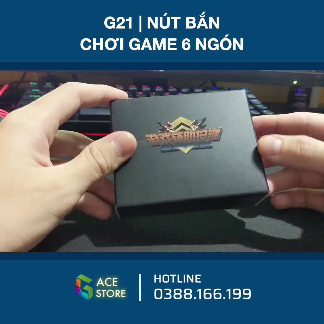 G21 | Nút bắn chơi game bằng 6 ngón chơi PUBG Mobile, Freefire, Call of Duty | BigBuy360 - bigbuy360.vn