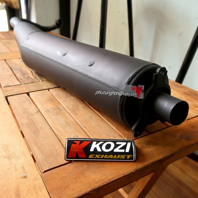 Pô tăng giả zin Kozi cho xe Exciter 135