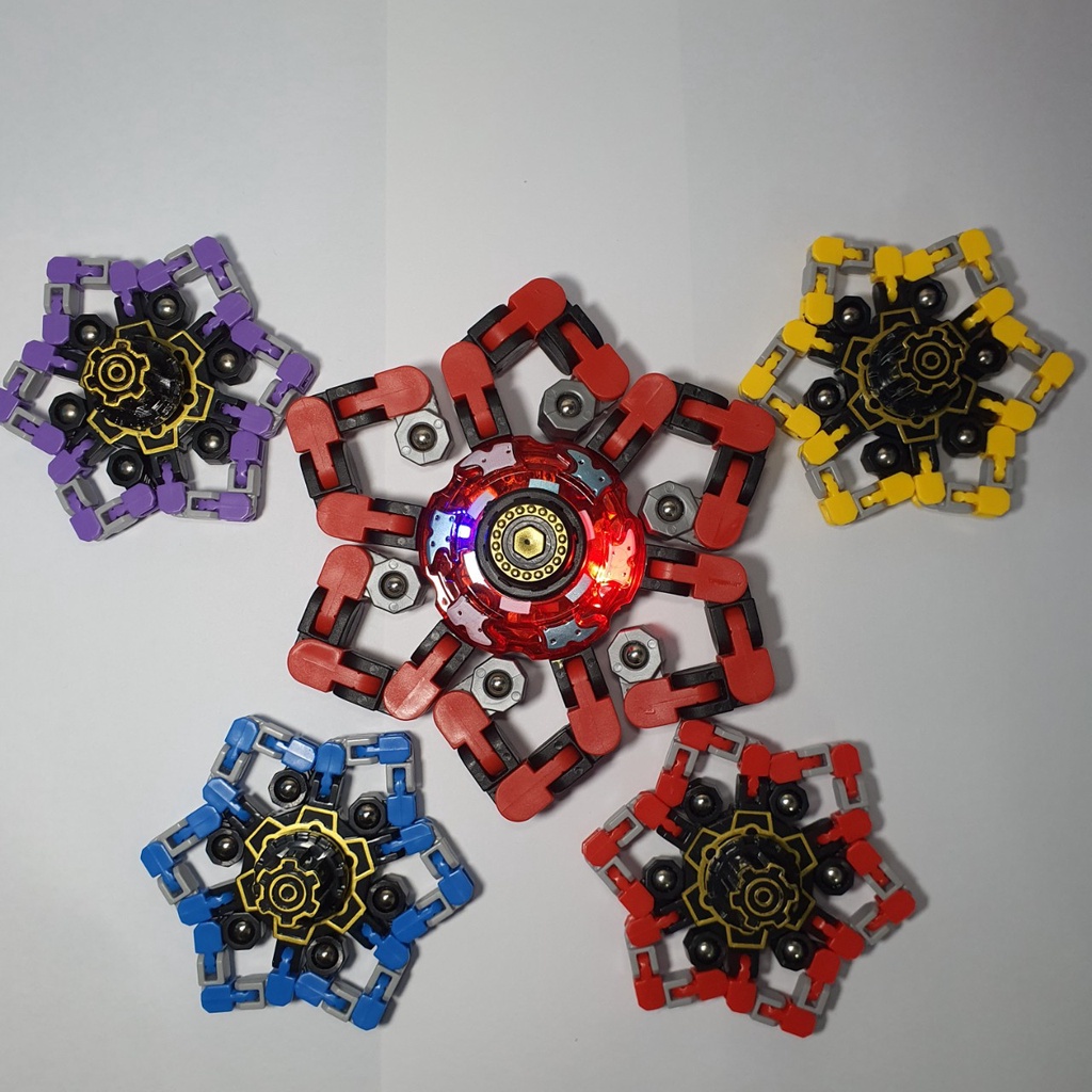 Con Quay Đồ Chơi Spinner Robot Biến Hình Thông Minh Cho Bé Fidget Spinner DIY Toy