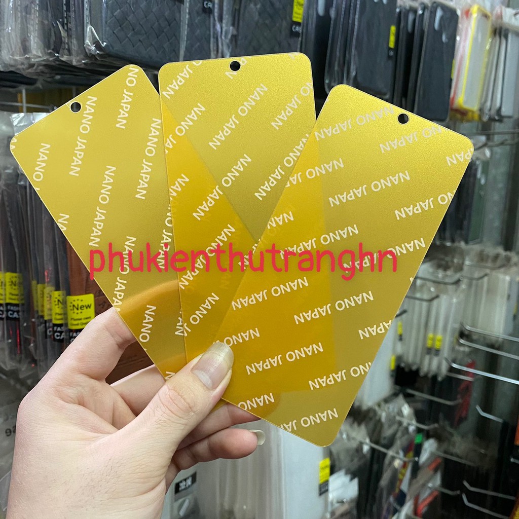 Dán cường lực dẻo Nano Xiaomi Redmi Note 12 Note 12 Pro Note 10 10S Note 10 Pro Redmi 10 mặt trước trong suốt full98%