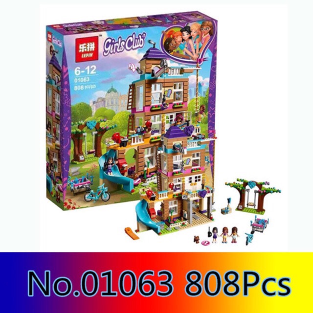 Lắp ráp friends 01063 - 10859 - Ngôi nhà tình bạn