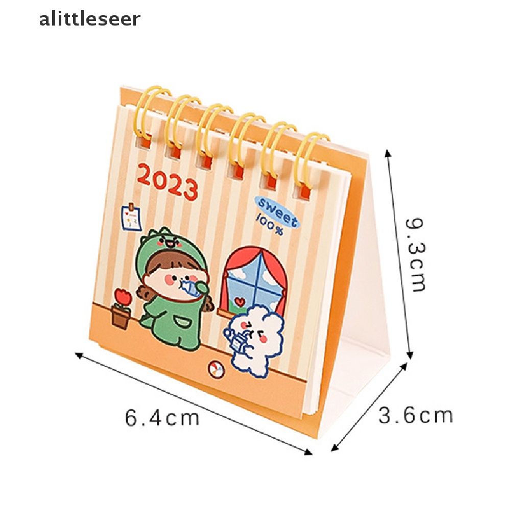 Lịch Để Bàn Mini ER 2023 Họa Tiết Hoạt Hình Dễ Thương