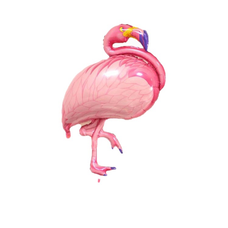 Bóng Hình Chim Hồng Hạc Size Đại Tông Hồng Dùng Để Trang Trí Tiệc - K123