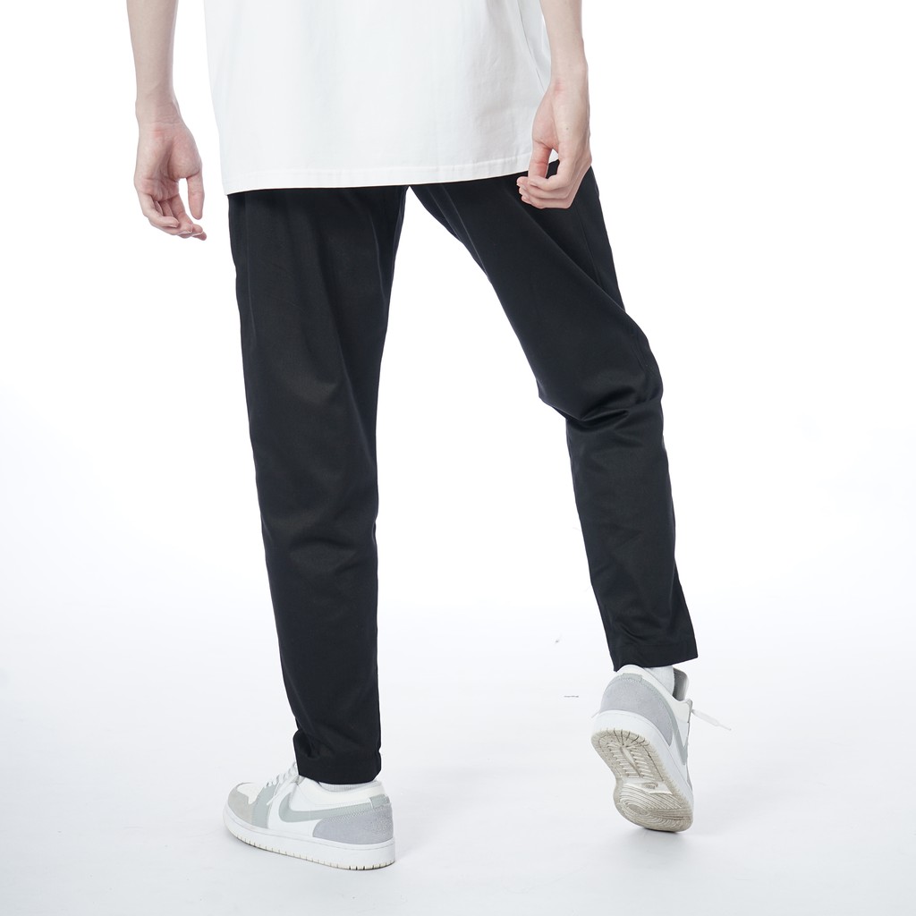 Quần Baggy Kaki unisex N7 Basic nam nữ cạp chun ống rộng phong cách ulzzang Hàn Quốc