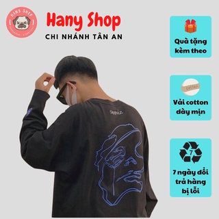 Áo tay dài Sadboiz sad boiz story logo thêu full tag hany shop