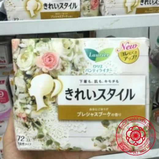 Băng vệ sinh Laurier hàng ngày 72 miếng Nhật Bản