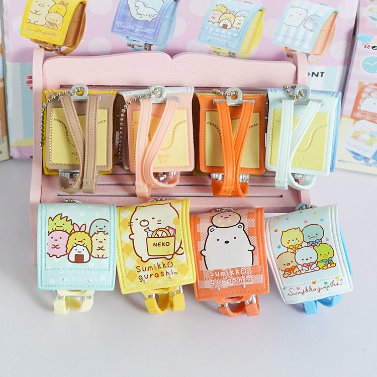 Móc Khóa Nhựa PVC Hình Sumikko Gurashi Dễ Thương
