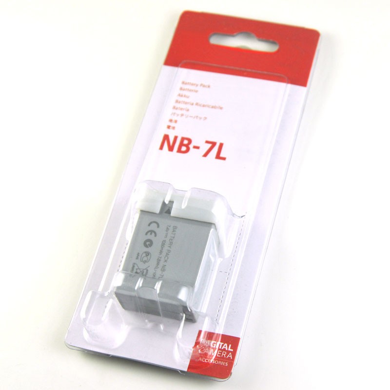 PIN CANON NB-7L, DUNG LƯỢNG CAO