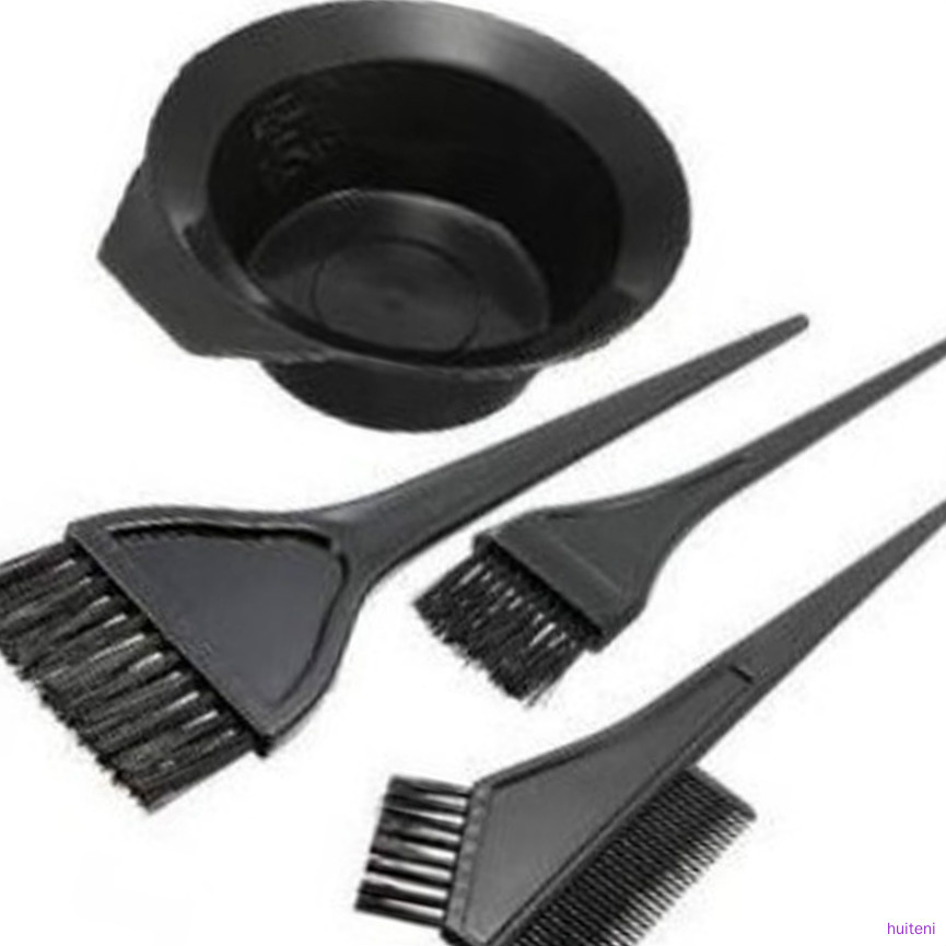 Set 4 Dụng Cụ Hỗ Trợ Nhuộm Tóc Tạo Kiểu Thiết Kế Chuyên Nghiệp