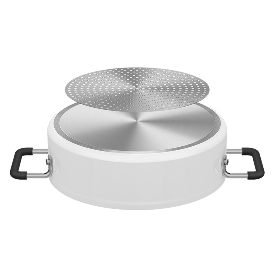 Combo Bếp từ Xiaomi + Nồi lẩu Xiaomi Youth Lite công suất 2200W, 9 mức độ điều chỉnh nhiệt độ, núm xoay sử dụng dễ dàng