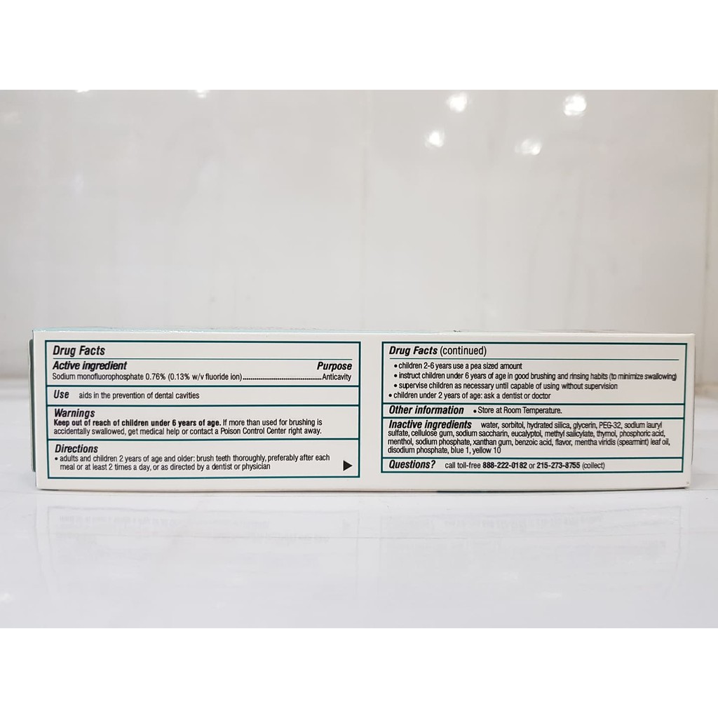 Kem Đánh Răng Listerine Essential Care Toothpaste 119g USA